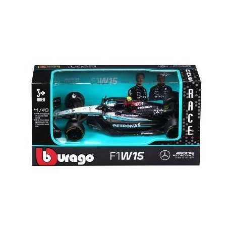 Mercedes-Amg Petronas F1 Team 1:43 BBURAGO