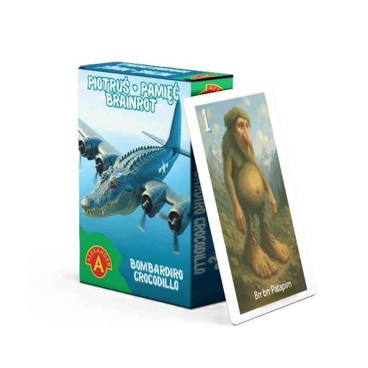 Piotruś i pamięć Brainrot BombardiroCrocodilloALEX