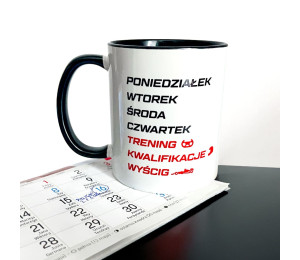 Kubek tydzień fana F1 (330 ml)