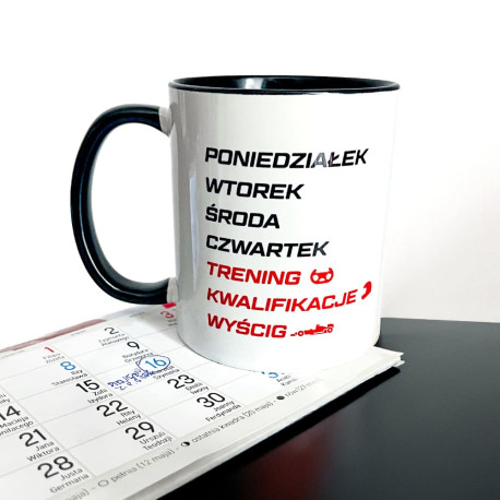 Kubek tydzień fana F1 (330 ml)