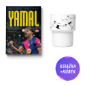 Lamine Yamal (książka + kubek retro 300 ml piłkarze w ataku)