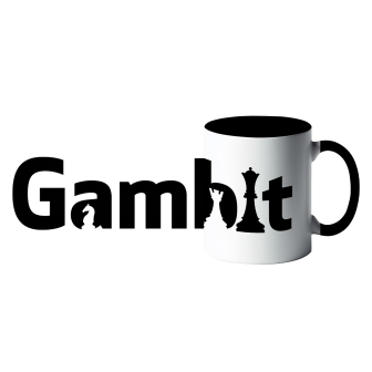 SQN Orginals: Kubek szachy (330 ml) Gambit