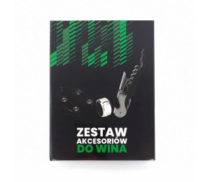Zestaw akcesoriów do wina 3el dla Taty
