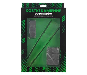 Kostki kamienne do drinków + szczypce dla Taty