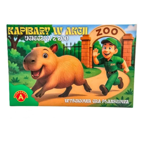 Kapibary w akcji - Ucieczka z Zoo ALEX