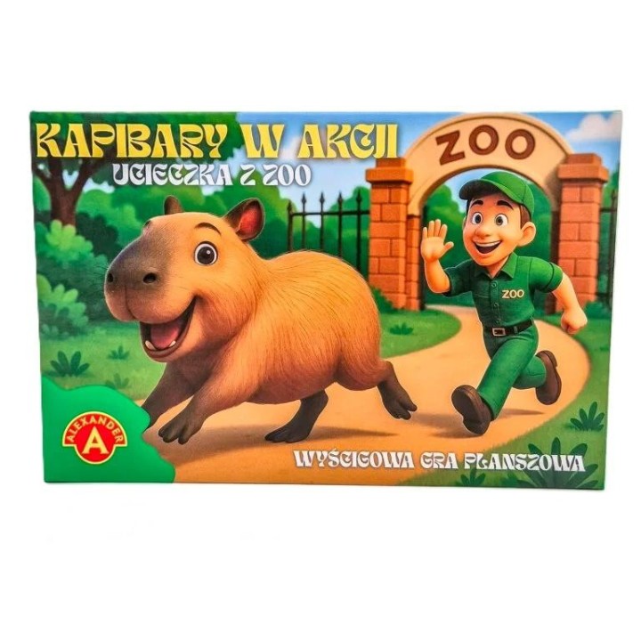Kapibary w akcji - Ucieczka z Zoo ALEX