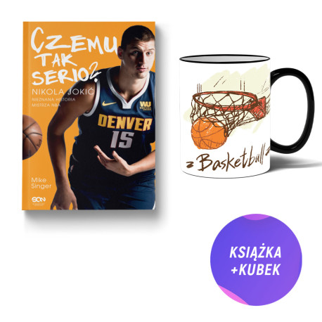 Czemu tak serio? Nikola Jokić. Nieznana historia mistrza NBA (książka + kubek fana NBA)