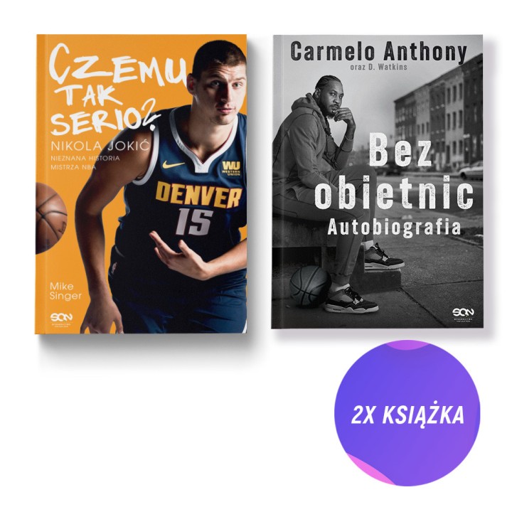  Czemu tak serio? Nikola Jokić. Nieznana historia mistrza NBA (książka + opaska na rękę KeepTheBeat)
