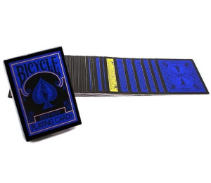 Karty Reverse Blue&Black BICYCLE