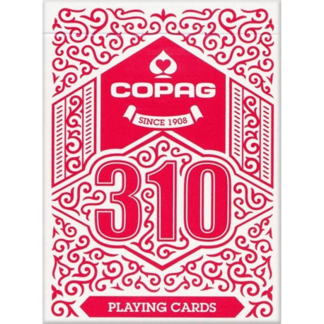 Karty do gry Copag 310 Regular Index Poker czerw
