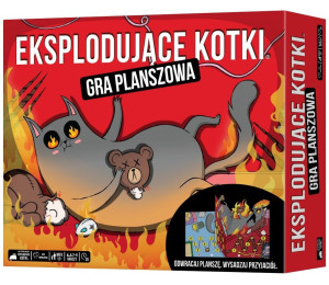 Eksplodujące Kotki: Gra planszowa REBEL