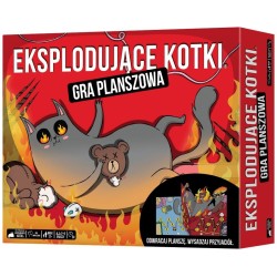 Eksplodujące Kotki: Gra planszowa REBEL