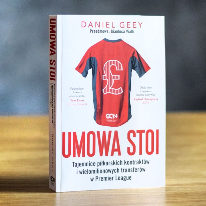 Okładka książki sportowej Umowa stoi na Labotiga.pl