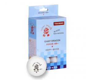 Piłeczka do ping ponga SMJ Silver Star 6 szt