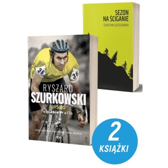 Zdjęcie Pakietu książek sportowych Ryszard Szurkowski + Sezon na ściganie na Labotiga.pl