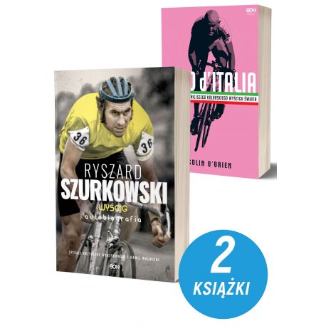 Zdjęcie Pakietu książek sportowych Ryszard Szurkowski + Giro d&#039;Italia na Labotiga.pl