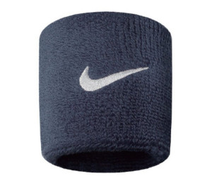 Frotka na rękę Nike Swoosh 2szt NN04416 granatowa Nike