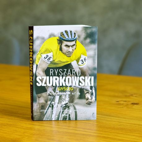 Książka sportowa o kolarstwie Ryszard Szurkowski. Wyścig dostępna w księgarni sportowej labotiga.pl