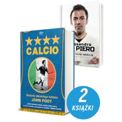 Zdjęcie pakietu Calcio. Historia włoskiego futbolu + Juventus. Historia w biało-czarnych barwach w księgarni Labotiga