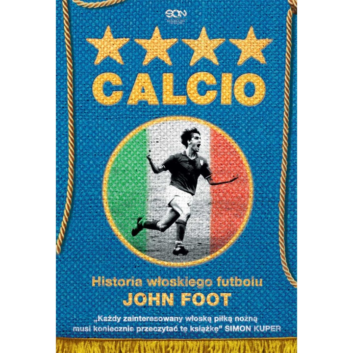 Okładka książki Calcio. Historia włoskiego futbolu w księgarni sportowej Labotiga 