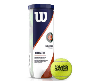 Piłka tenisowa Wilson Roland Garos Clay Court 3 WRT125000