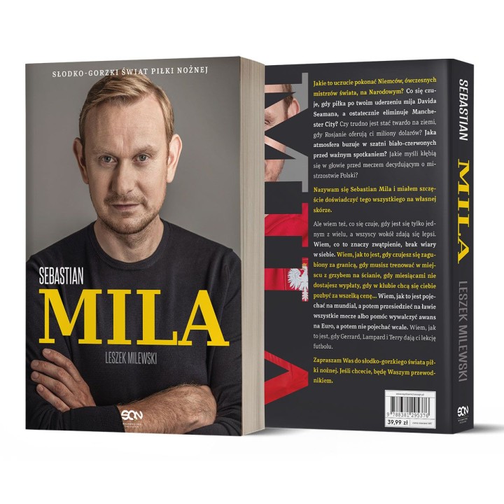 Okładka książki Sebastian Mila w księgarni sportowej Labotiga 