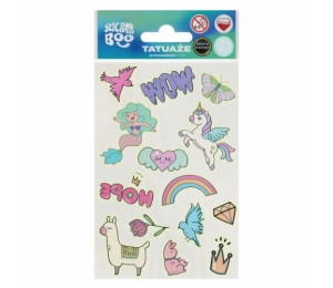 Tatuaż świecący w ciemności Girl