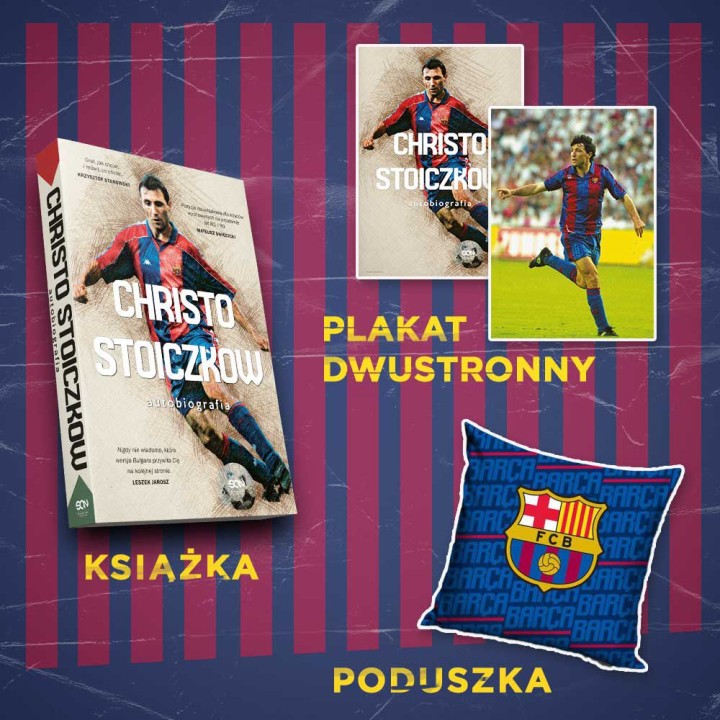 Okładka książki Christo Stoiczkow. Autobiografia w księgarni sportowej Labotiga