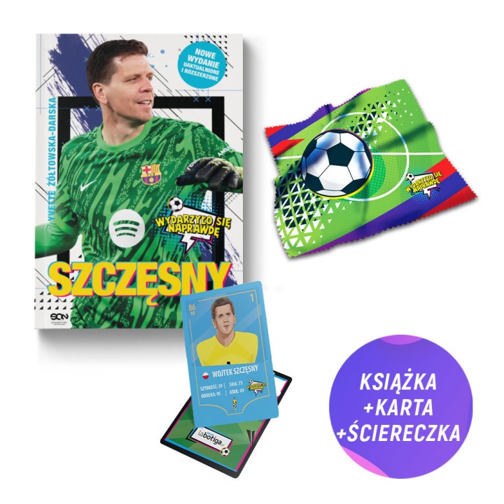 Szczęsny. Chłopak, który odważył się być bramkarzem (książka + e-book + karta gratis)