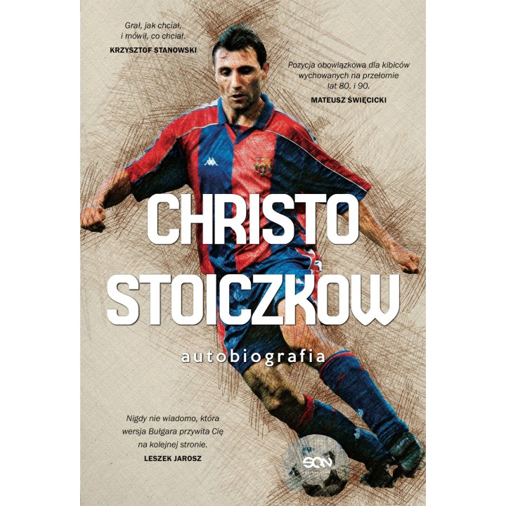 (Wysyłka ok. 7.11) Christo Stoiczkow + mały ręcznik (plakat gratis)