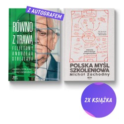 SQN Originals: Równo z trawą. Felietony Andrzeja Strejlaua + Polska myśl szkoleniowa (2x książka)