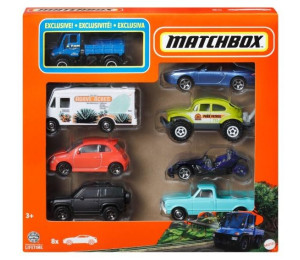 Matchbox Pojazdy 8-pak mix (6szt)