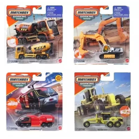 Matchbox Working Rigs Ciężarówka mix (6szt)