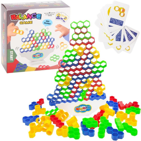 Gra równowaga układanie kształtów