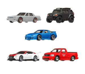 Hot Wheels Premium Szybcy i wściekli mix (10szt)