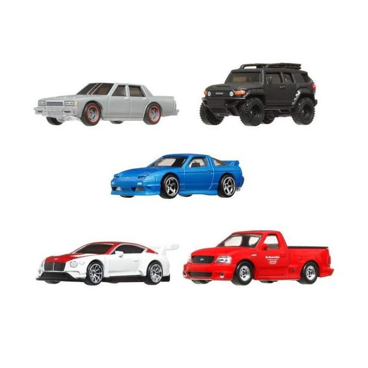 Hot Wheels Premium Szybcy i wściekli mix (10szt)