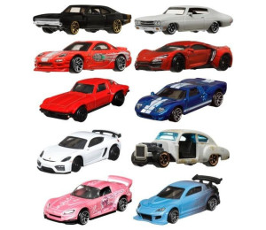 Hot Wheels Szybcy i wściekli Samochodzik (24szt)