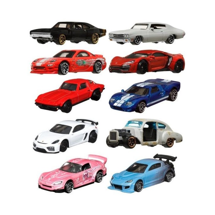 Hot Wheels Szybcy i wściekli Samochodzik (24szt)