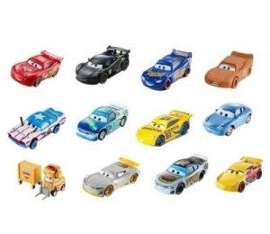 Cars. Auto świecące w ciemnośc mix (8szt)