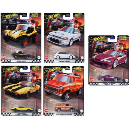 Hot Wheels Boulevard mix (10szt)
