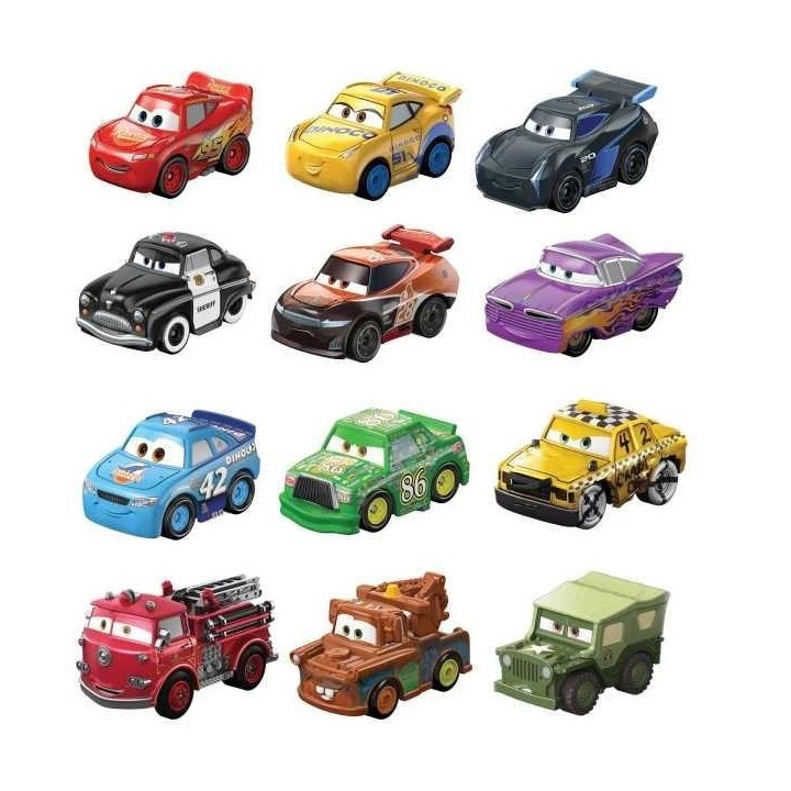 Cars. Mikroauto mix (36szt)