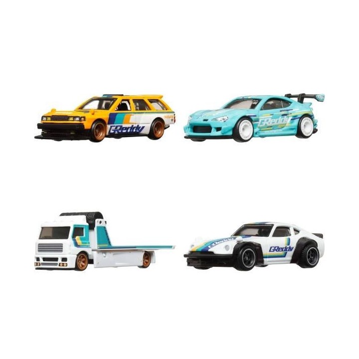 Hot Wheels Premium Zestaw Real Riders mix (2szt)