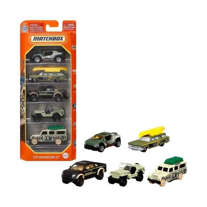 Matchbox Samochodziki 5-pak mix (12szt)