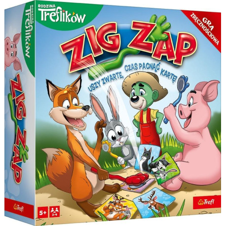 Gra Zig Zap Rodzina Treflików TREFL