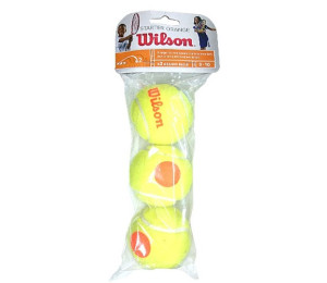 Piłki tenisowe Wilson Starter Orange (3 szt) Junior