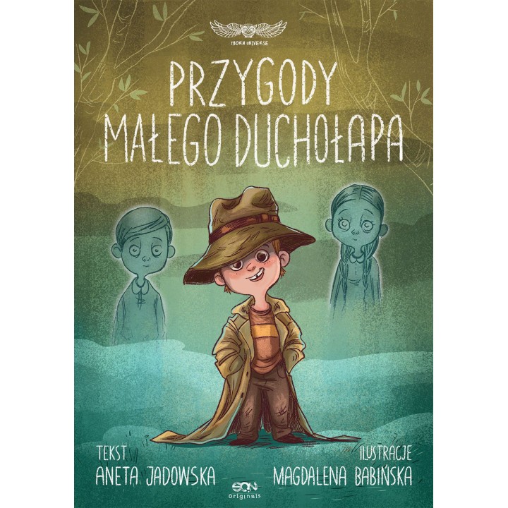 Okładka książki Przygody małego duchołapa z serii SQN Originals w księgarni Labotiga 