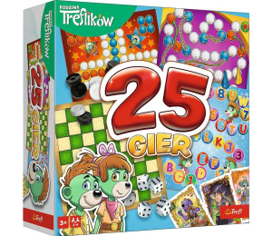 Kalejdoskop 25 gier Rodzina Treflików TREFL