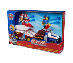 Psi Patrol: Fire Rescue 2-pak pojazdów tematycz