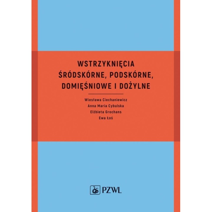 Wstrzyknięcia śródskórne, podskórne, domięśniowe..
