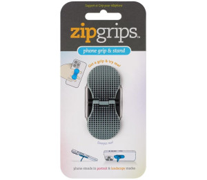 ZipGrip uchwyt na palce do telefonu Czarne kropki